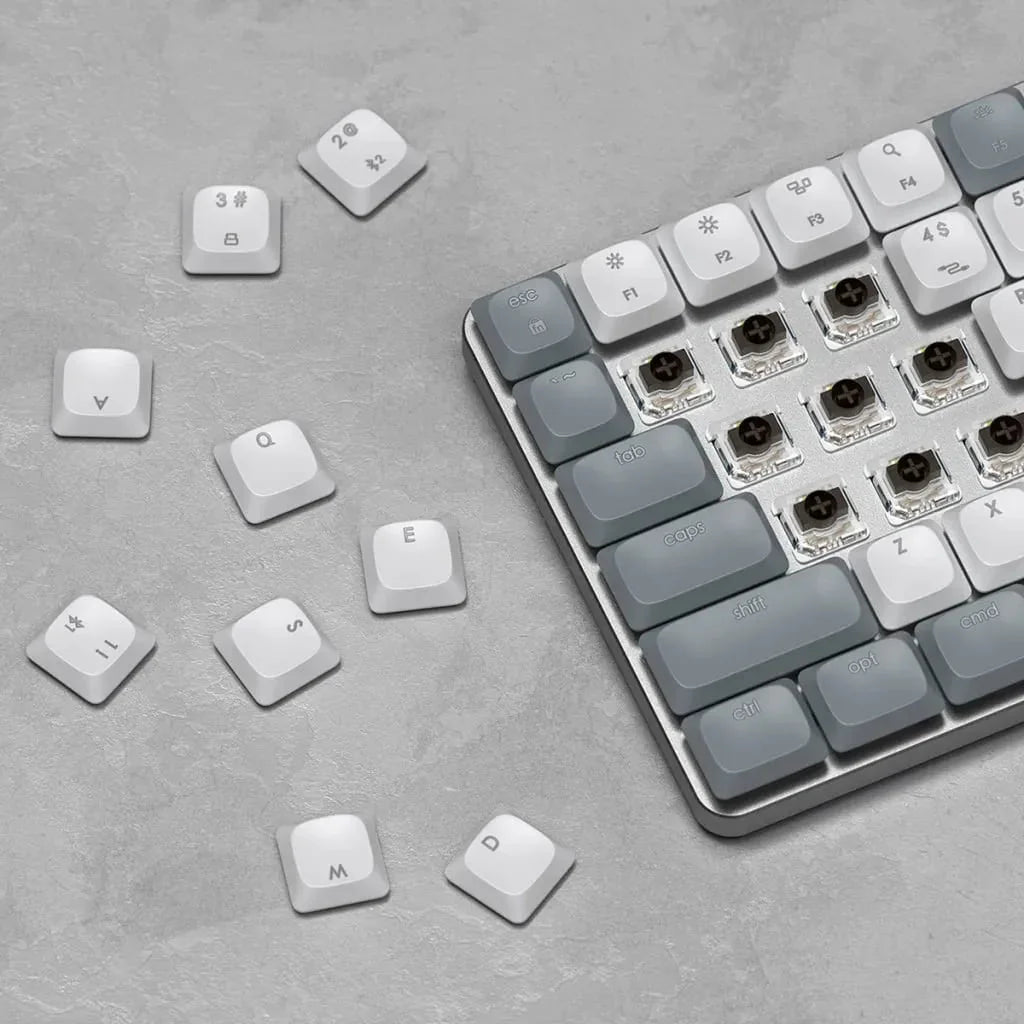 Satechi SM1 Mechanical Keyboard (White/Gray) - US - iSTYLE RS