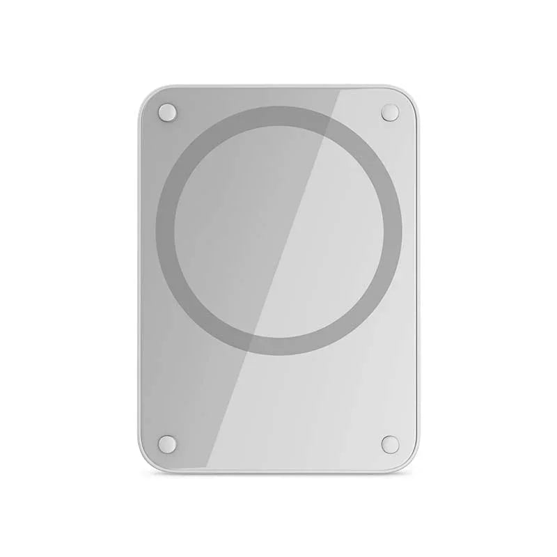 iStyle 4200mAh Magnetic Wireless Power Bank MagSafe compatible - light grey - iSTYLE RS