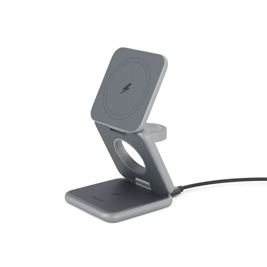 ISTYLE Mag+ Foldable Wireless Charger MagSafe compatible - space grey - iSTYLE RS