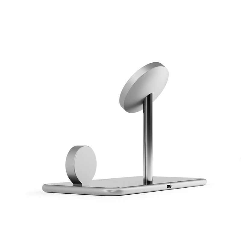 Epico Mag+ Glass Charging Stand MagSafe compatible - black - iSTYLE RS