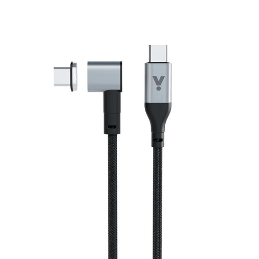 iSTYLE Magnetic Braided Data Cable USB-C to USB-C - gray - iSTYLE RS