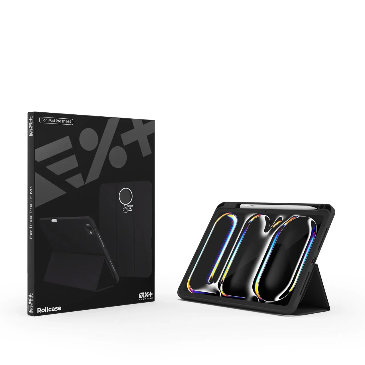 NEXT ONE RollCase for iPad Pro 11 M4 BLACK - iSTYLE RS