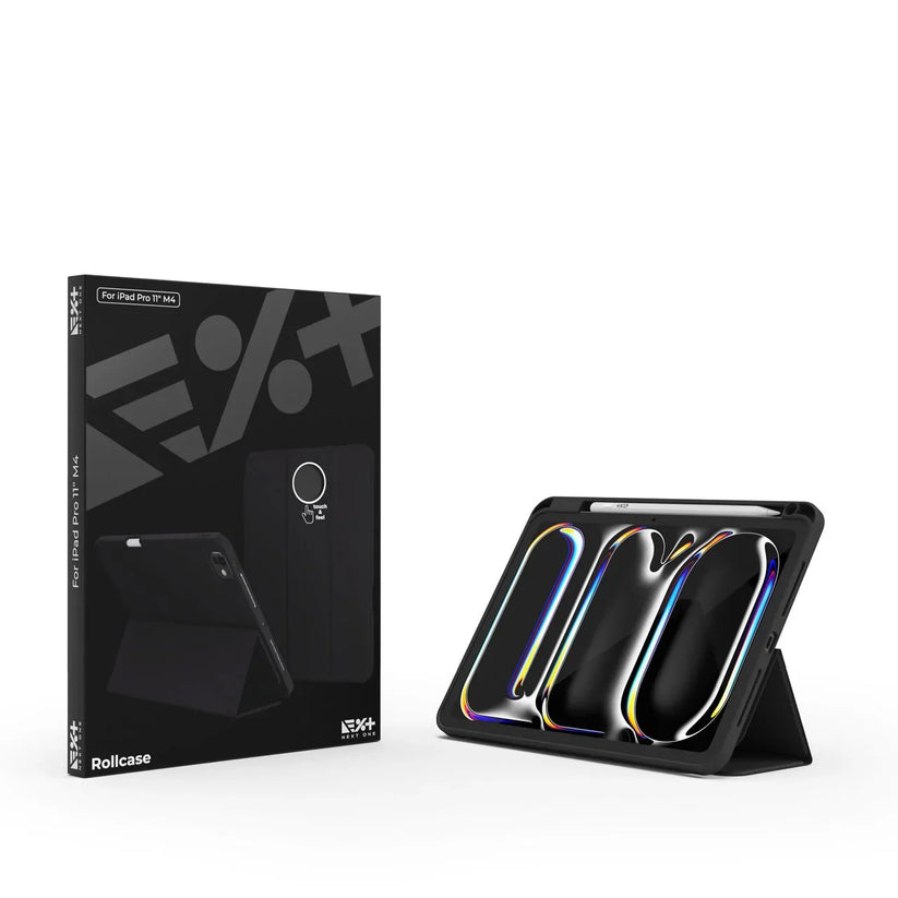 NEXT ONE RollCase for iPad Pro 11 M4 BLACK - iSTYLE RS