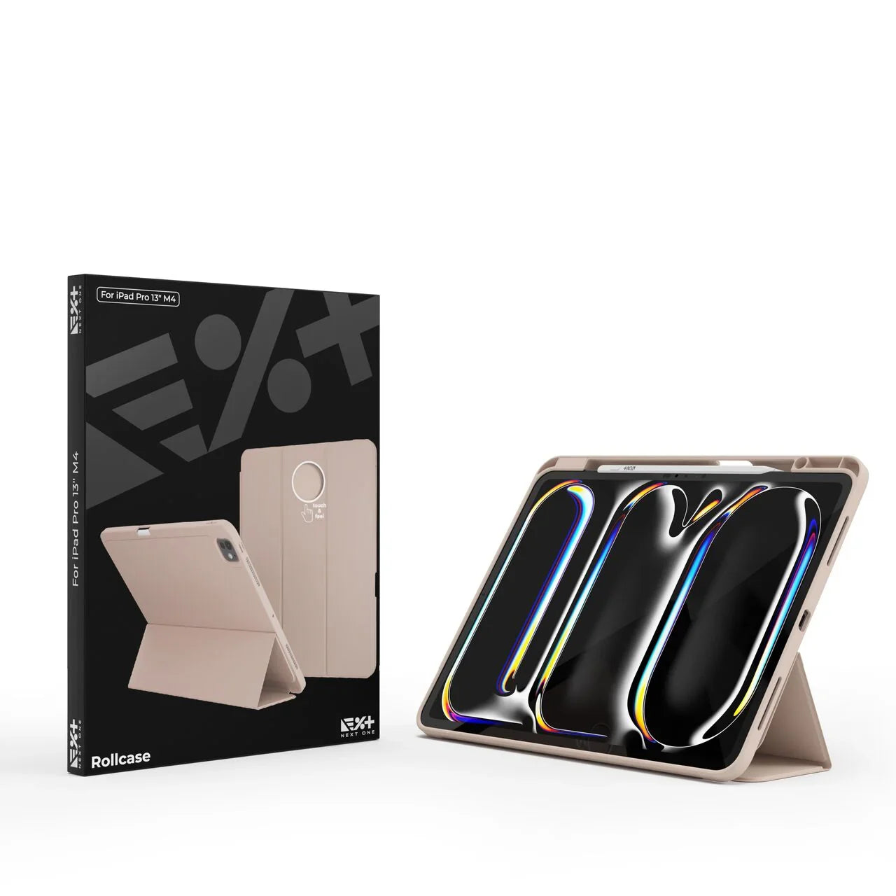 NEXT ONE RollCase for iPad Pro 13 M4 PINK - iSTYLE RS