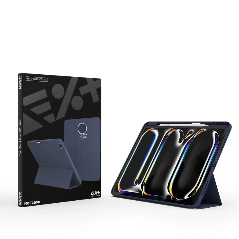 NEXT ONE RollCase for iPad Pro 13 M4 BLUE - iSTYLE RS