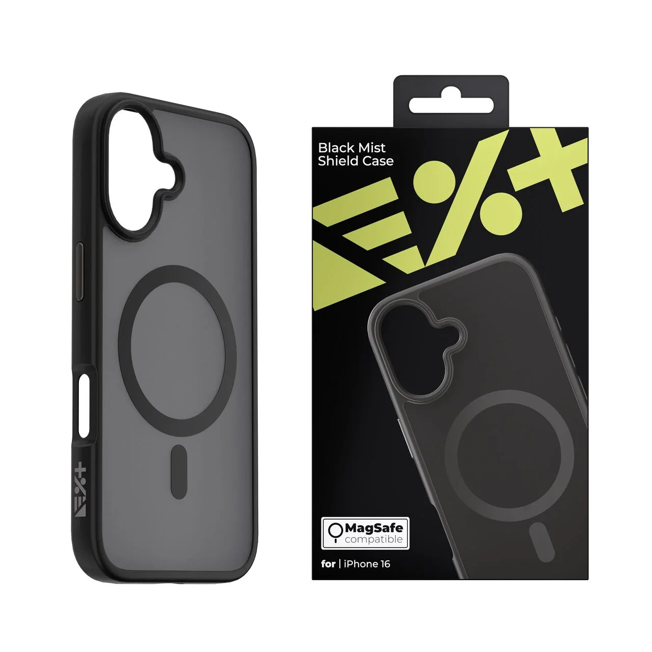 Next One BLACK MIST Shield Case za iPhone 16 | MagSafe Compatible - iSTYLE RS