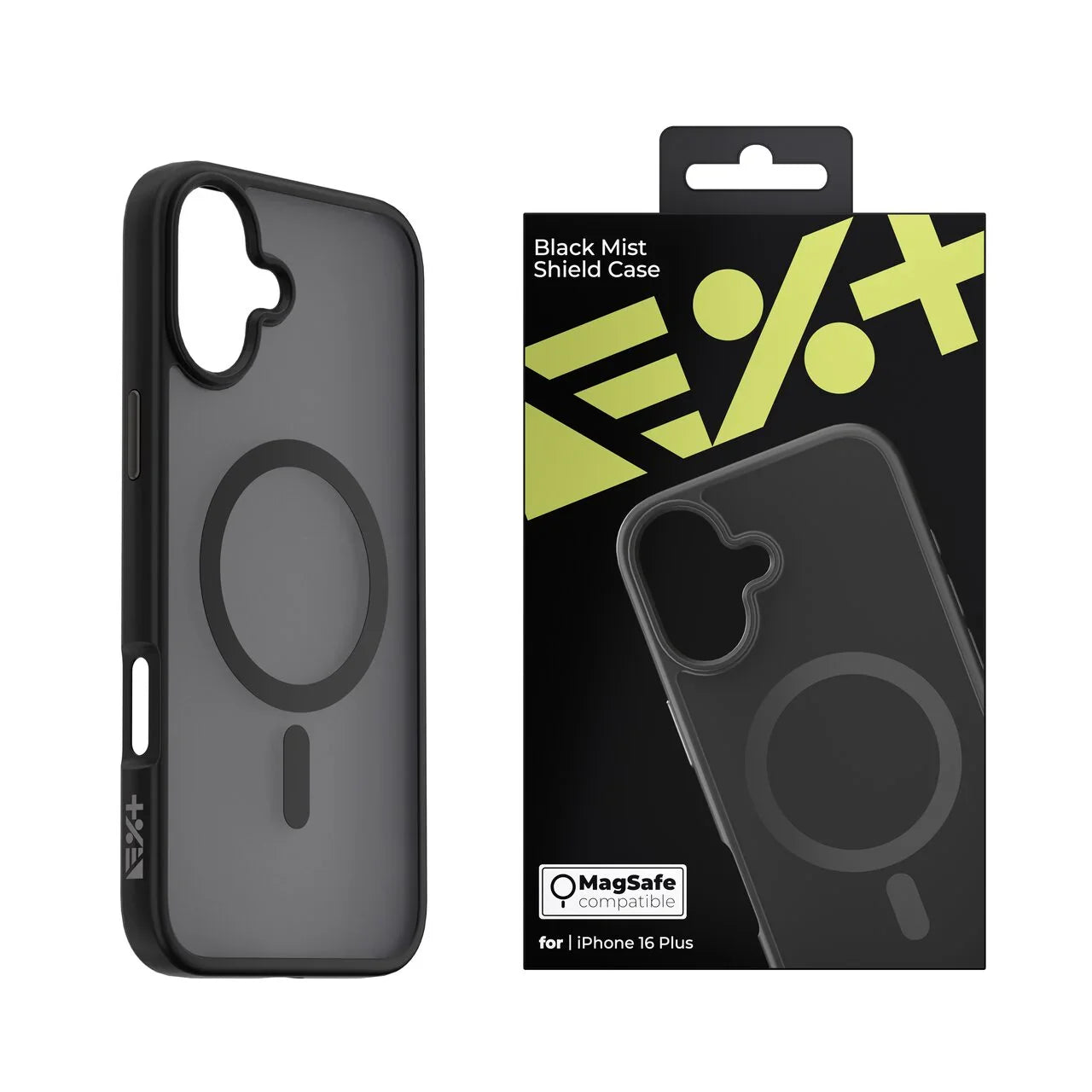 Next One BLACK MIST Shield Case za iPhone 16 Plus | MagSafe Compatible - iSTYLE RS