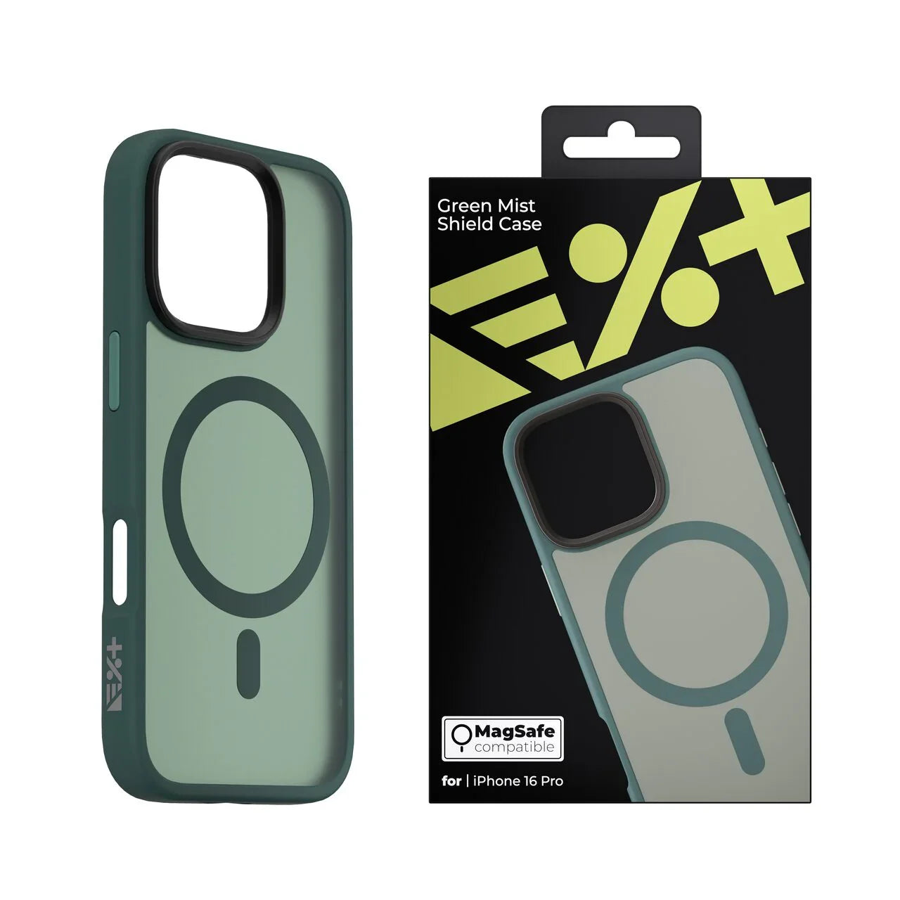 Next One GREEN MIST Shield Case za iPhone 16 Pro | MagSafe Compatible - iSTYLE RS