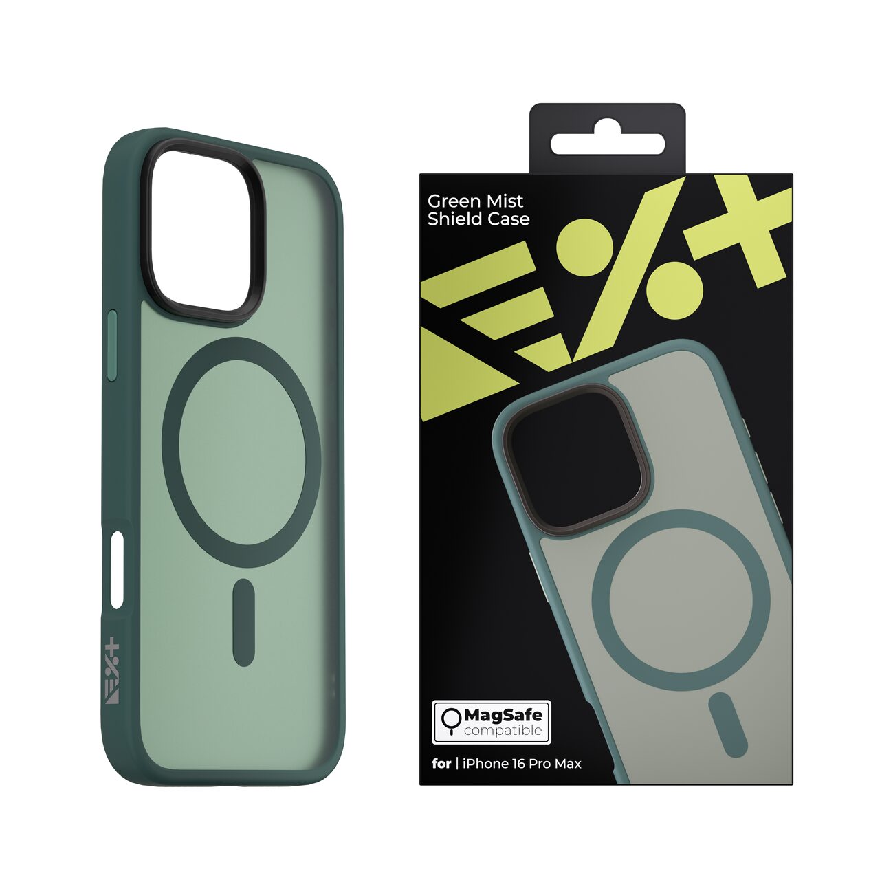 Next One GREEN MIST Shield Case za iPhone 16 Pro Max | MagSafe Compatible - iSTYLE RS