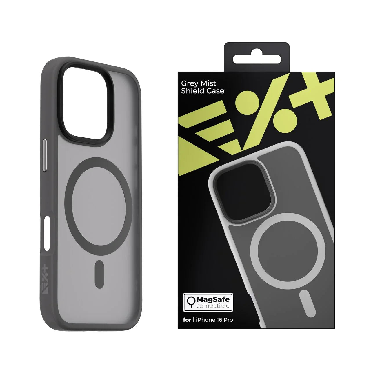 Next One GREY MIST Shield Case za iPhone 16 Pro | MagSafe Compatible - iSTYLE RS