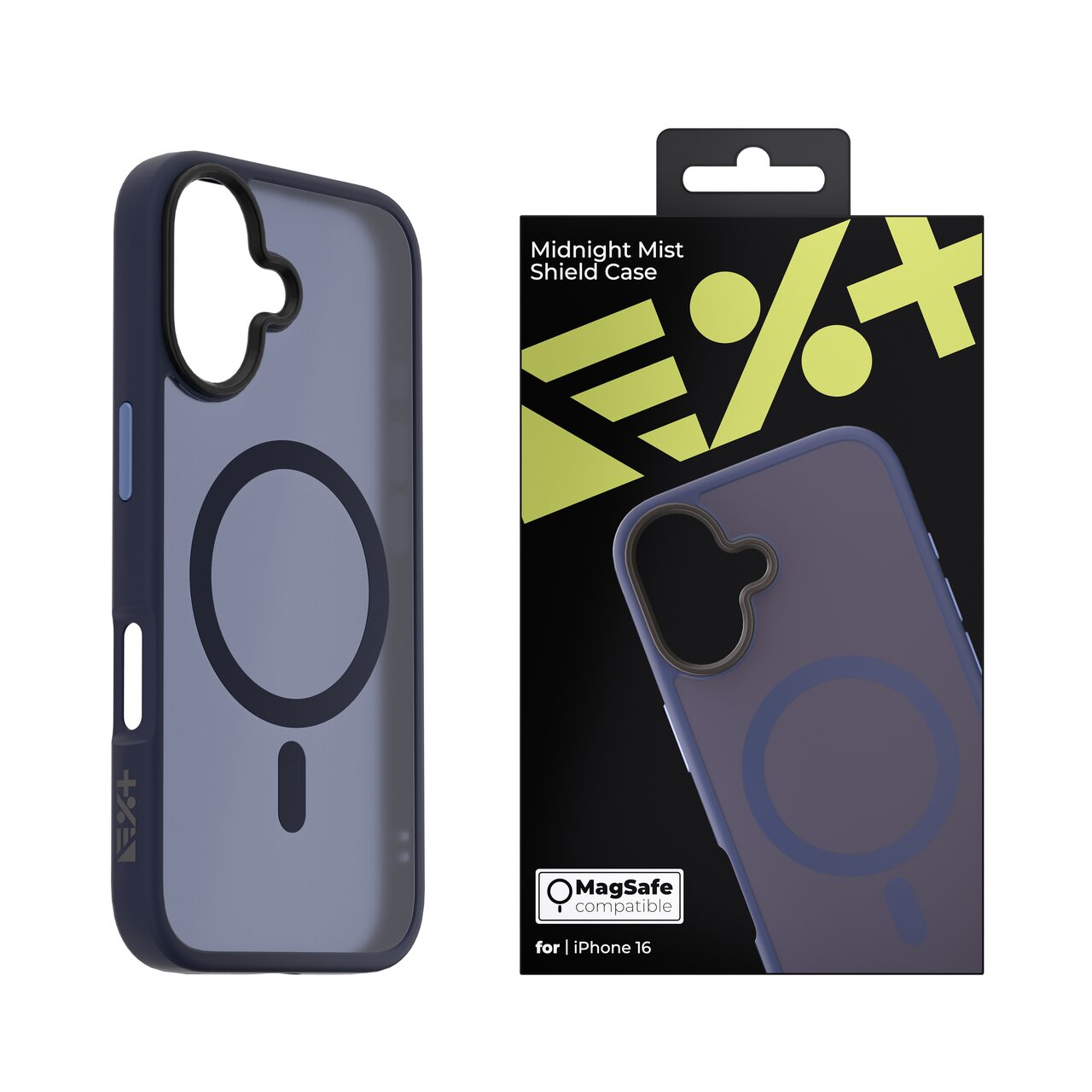 Next One MIDNIGHT MIST Shield Case za iPhone 16 | MagSafe Compatible - iSTYLE RS
