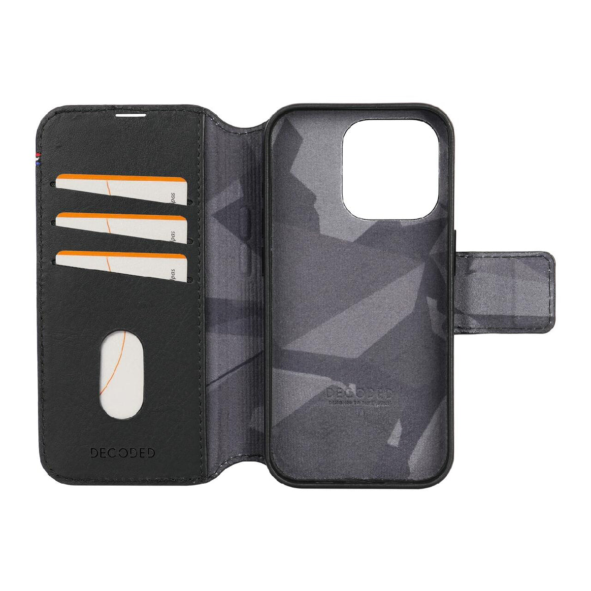 DECODED Leather Detachable Wallet for iPhone 15 Pro - iSTYLE RS