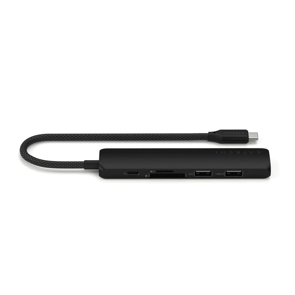 Satechi 6-in-1 USB-C Slim Multiport Adapter - Black - iSTYLE RS