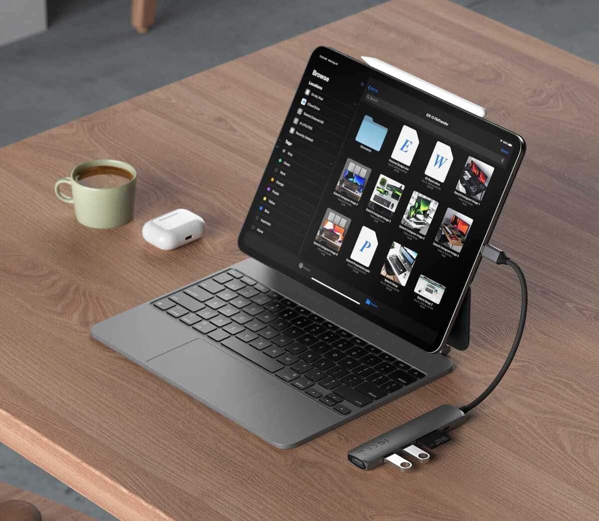 Satechi 6-in-1 USB-C Slim Multiport Adapter - Space Grey - iSTYLE RS