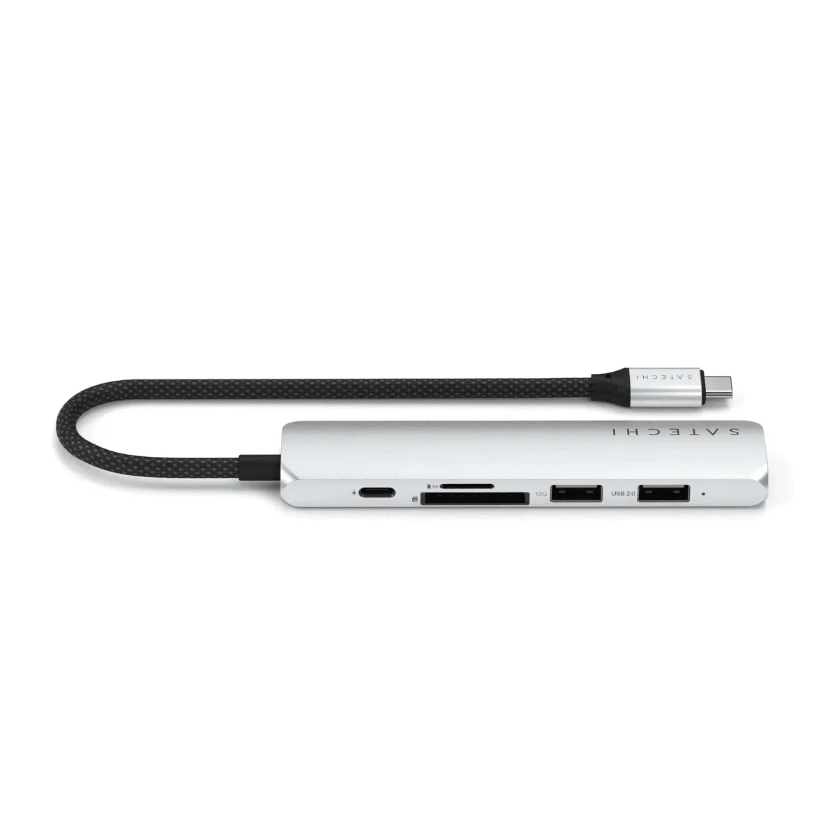 Satechi 6-in-1 USB-C Slim Multiport Adapter - Silver - iSTYLE RS