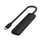 Satechi 6-in-1 USB-C Slim Multiport Adapter - Black - iSTYLE RS
