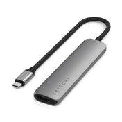 Satechi 6-in-1 USB-C Slim Multiport Adapter - Space Grey - iSTYLE RS