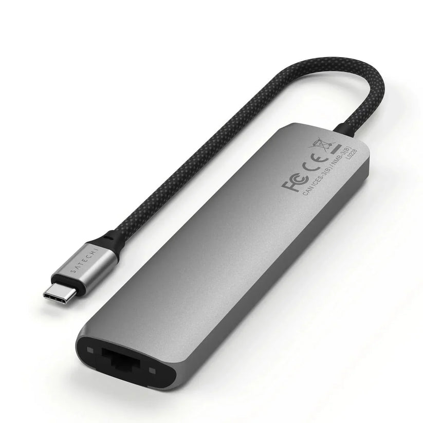 Satechi 7-in-1 USB-C Slim Multiport Adapter sa Ethernet - iSTYLE RS