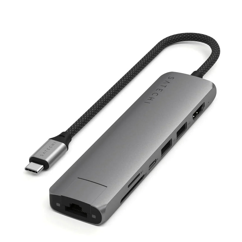 Satechi 7-in-1 USB-C Slim Multiport Adapter sa Ethernet - iSTYLE RS