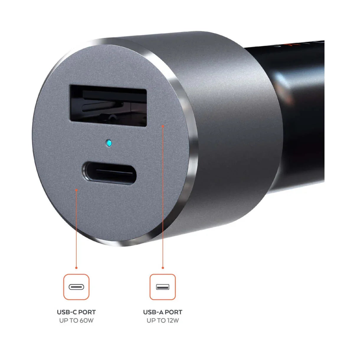 SATECHI 72W TYPE-C PD CAR CHARGER ADAPTER - iSTYLE RS