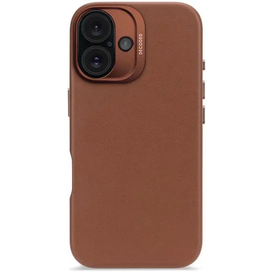 DECODED Leather Backcover for iPhone 16 - iSTYLE RS