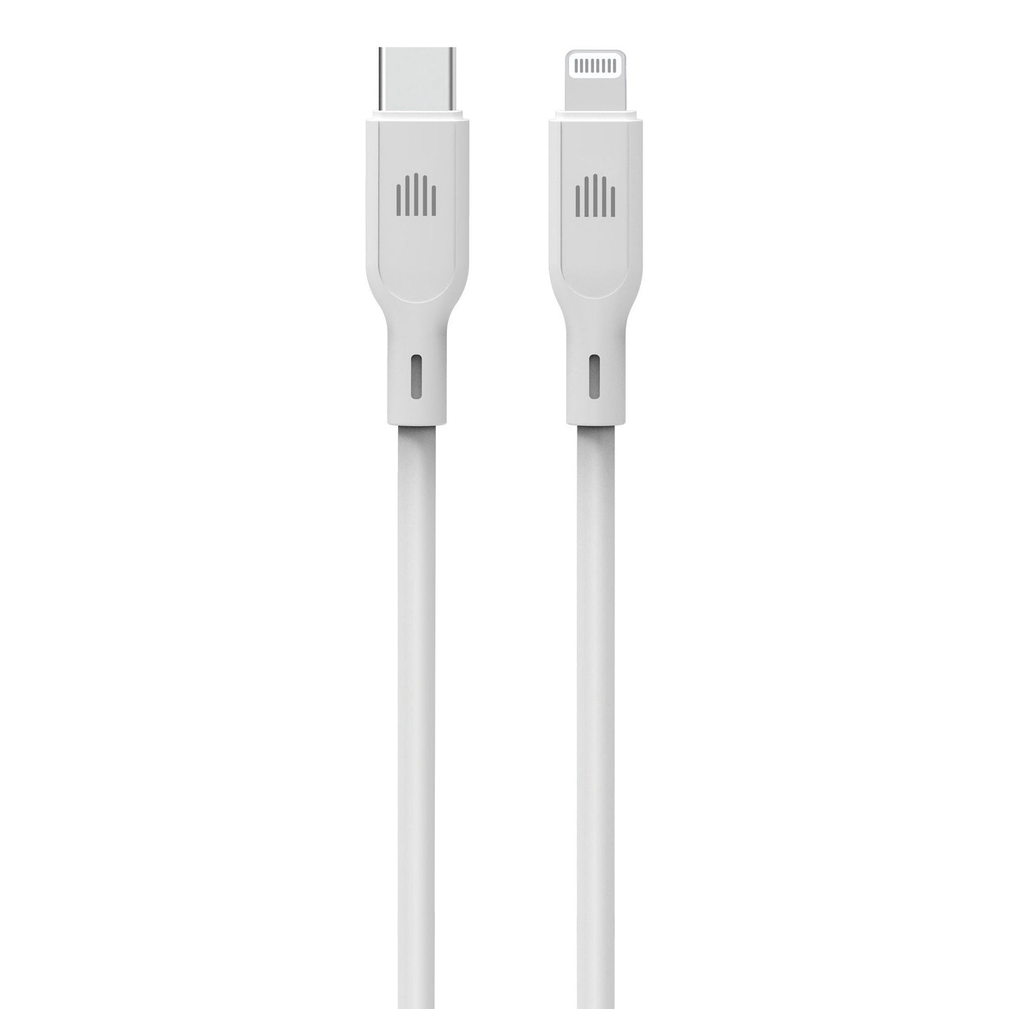 Dviced kabl USB-C na Lightning silicone 1,25m - White