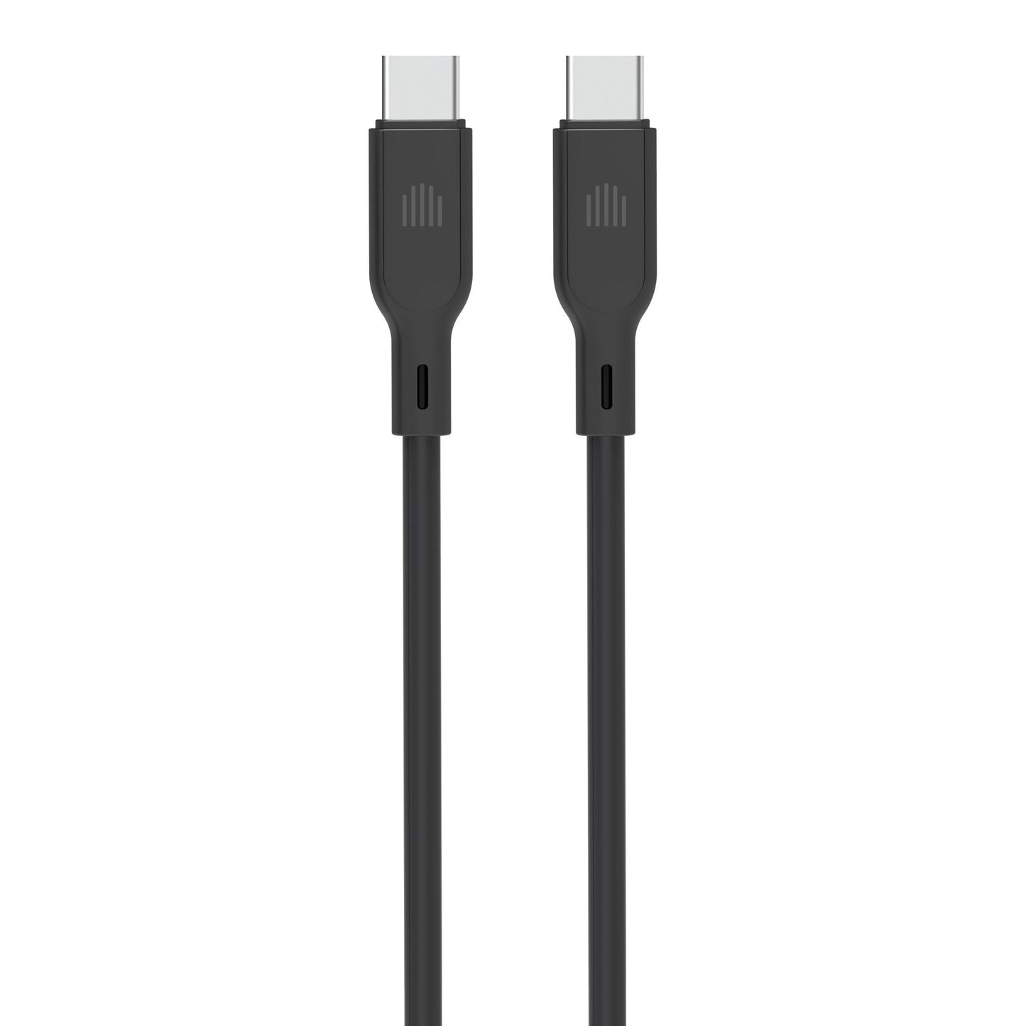Dviced kabl USB-C na USB-C silicone 1,25m - Black