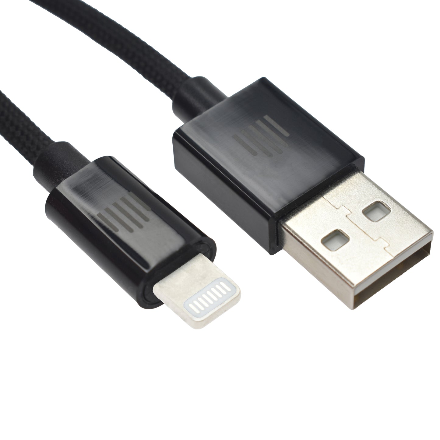 Dviced kabl USB-A na Lightning Nylon Textile 1,25m - Black