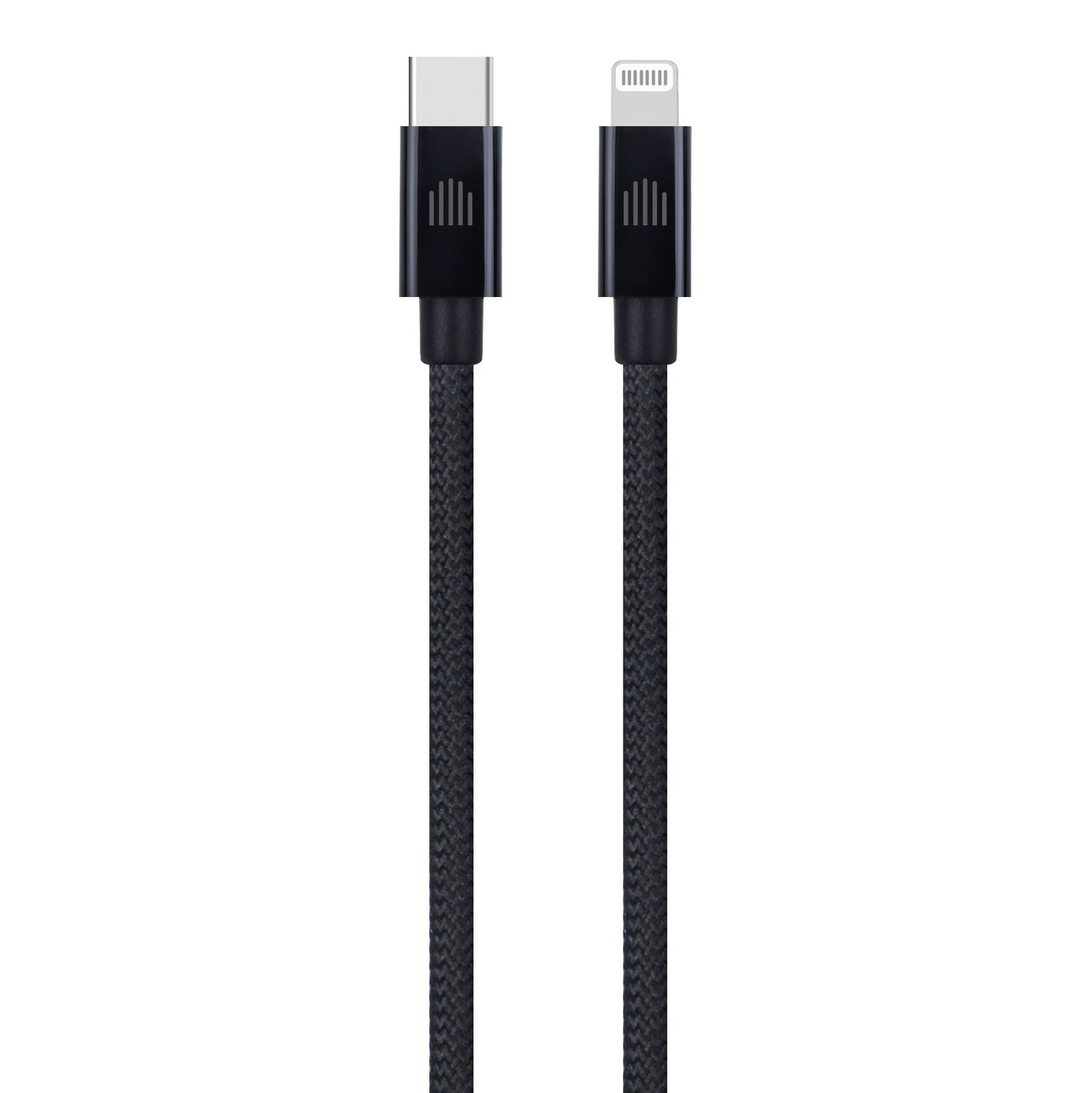 Dviced kabl USB-C na Lightning Nylon Textile 0,25m - Black
