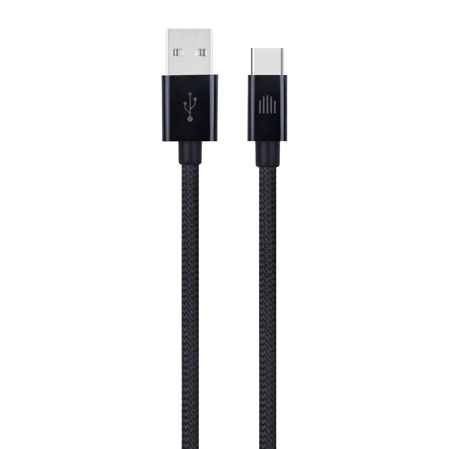 Dviced kabl USB-A na USB-C Nylon Textile 1,25m - Black