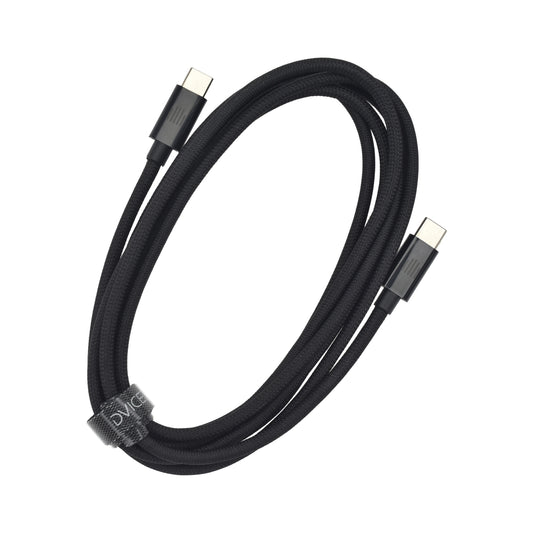 Dviced kabl USB-C na USB-C Nylon Textile 2m - Black