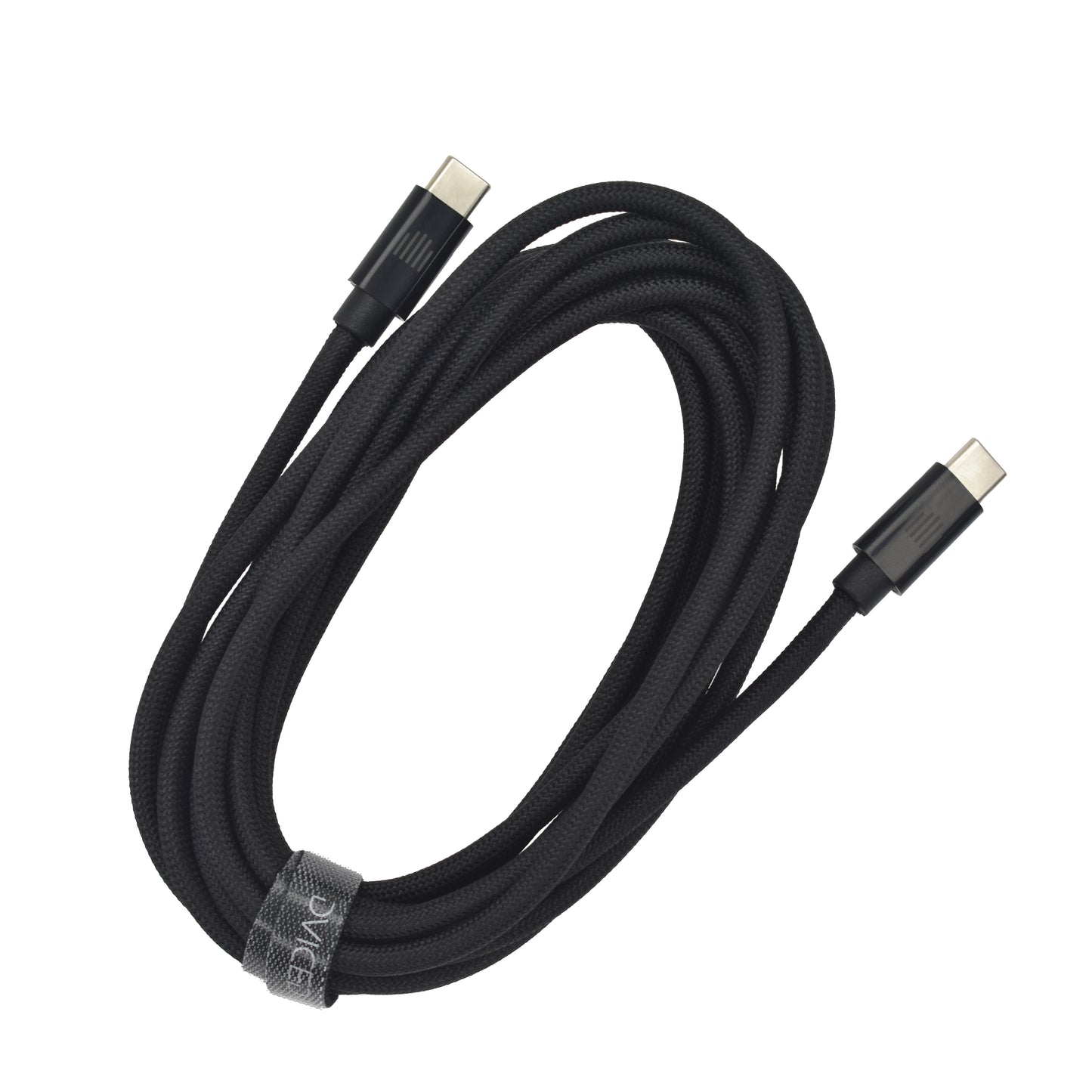 Dviced kabl USB-C na USB-C Nylon Textile 3m - Black