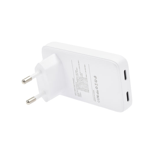 Dviced punjač 45W GaN CC EU - White