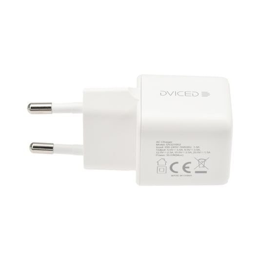 Dviced punjač 30W GaN C EU - White