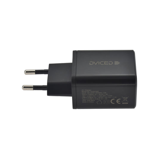 Dviced punjač 35W GaN 1C1A EU - Black