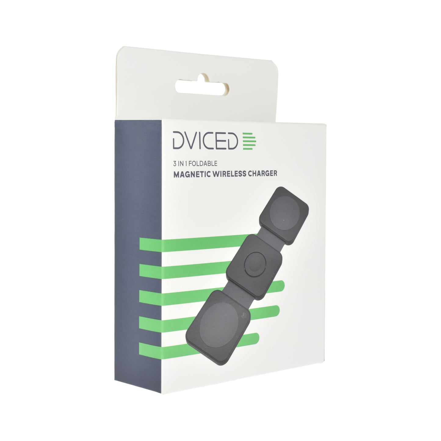 Dviced 3-u-1 preklopni magnetic bežični punjač - Black