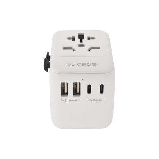 Dviced Univerzalni putni adapter 28W - White