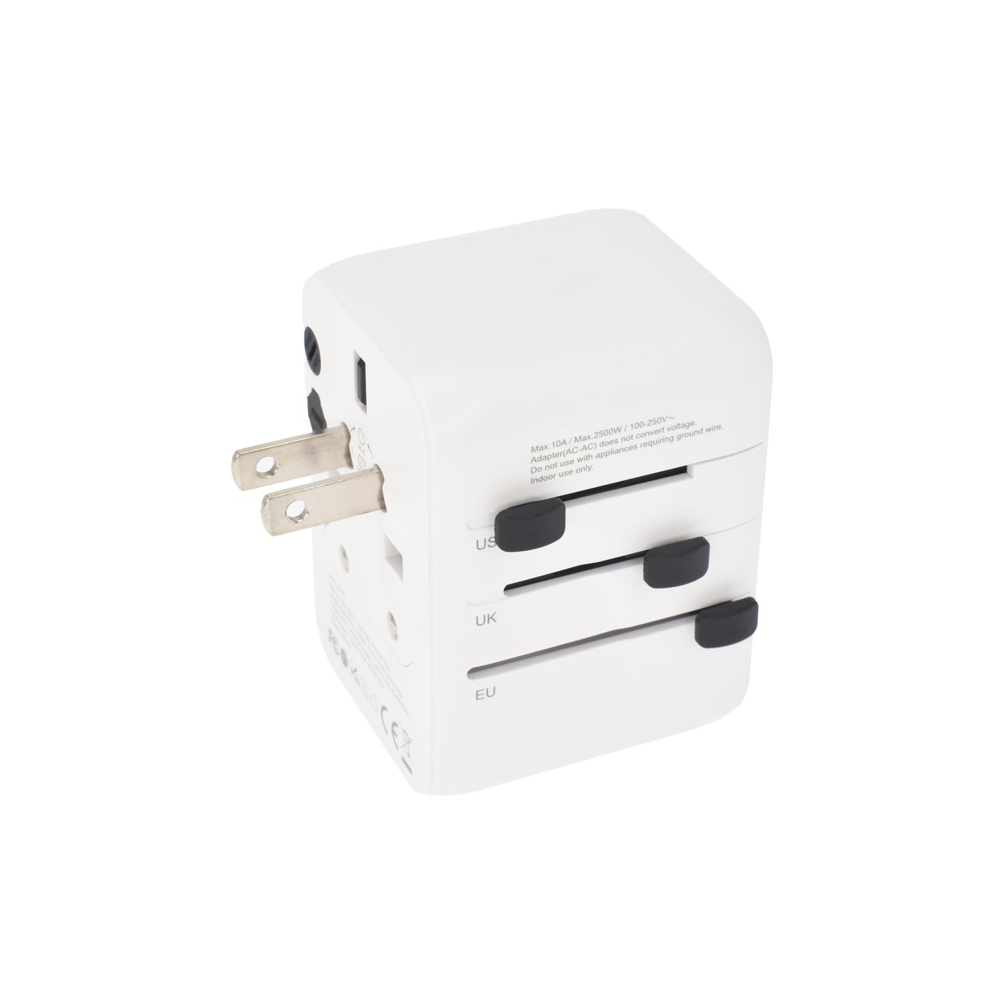 Dviced Univerzalni putni adapter 28W - White