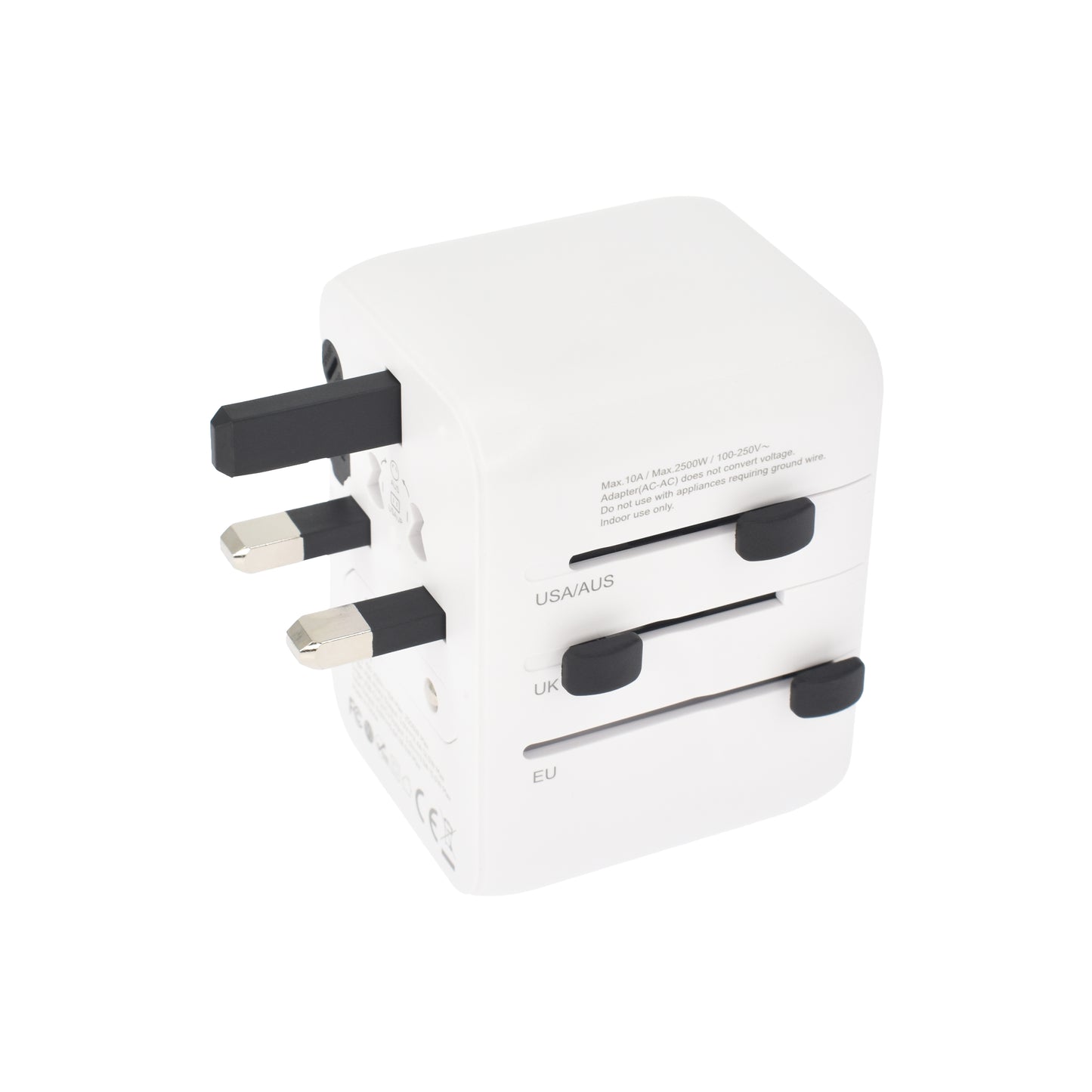 Dviced Univerzalni putni adapter 28W - White