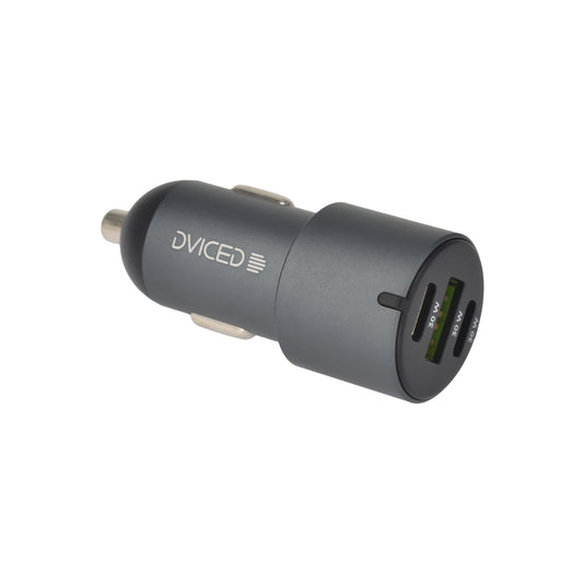Dviced punjač za kola 60W 2C1A - Gray