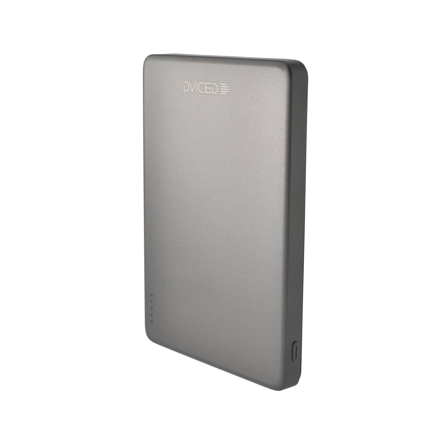 Dviced ultratanka eksterna baterija 5000mAh - Black/Grey