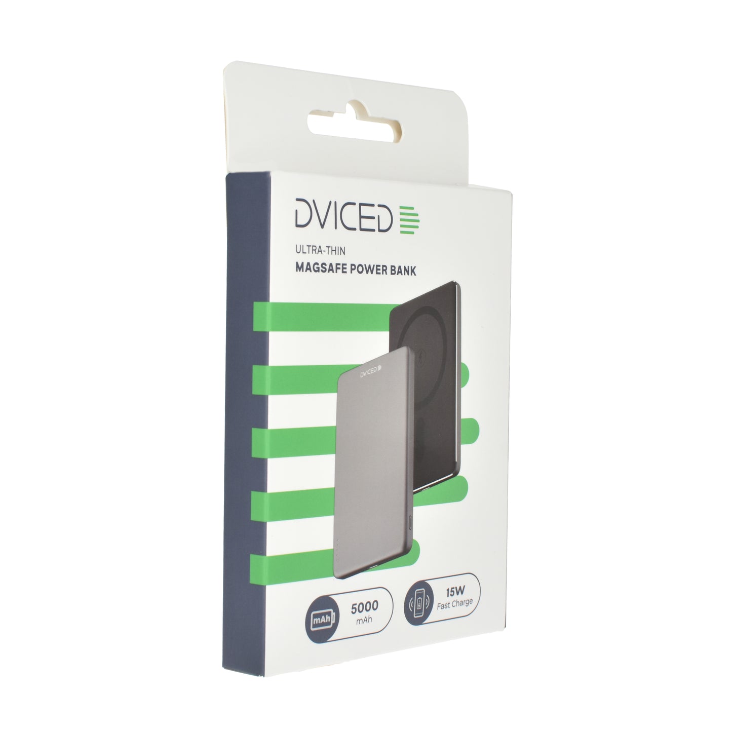 Dviced ultratanka eksterna baterija 5000mAh - Black/Grey