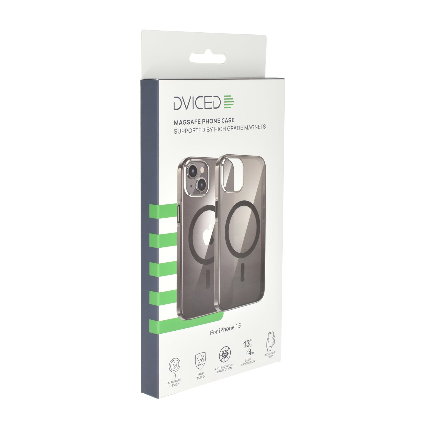 Dviced MagSafe iPhone 15 providna maska - Black