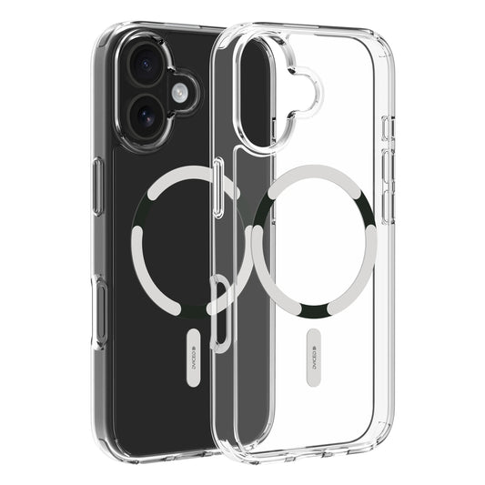 Dviced MagSafe iPhone 17 maska providna, bela - iSTYLE RS