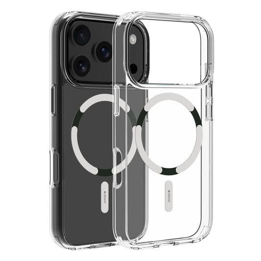 Dviced MagSafe iPhone 17 Pro maska providna, bela - iSTYLE RS