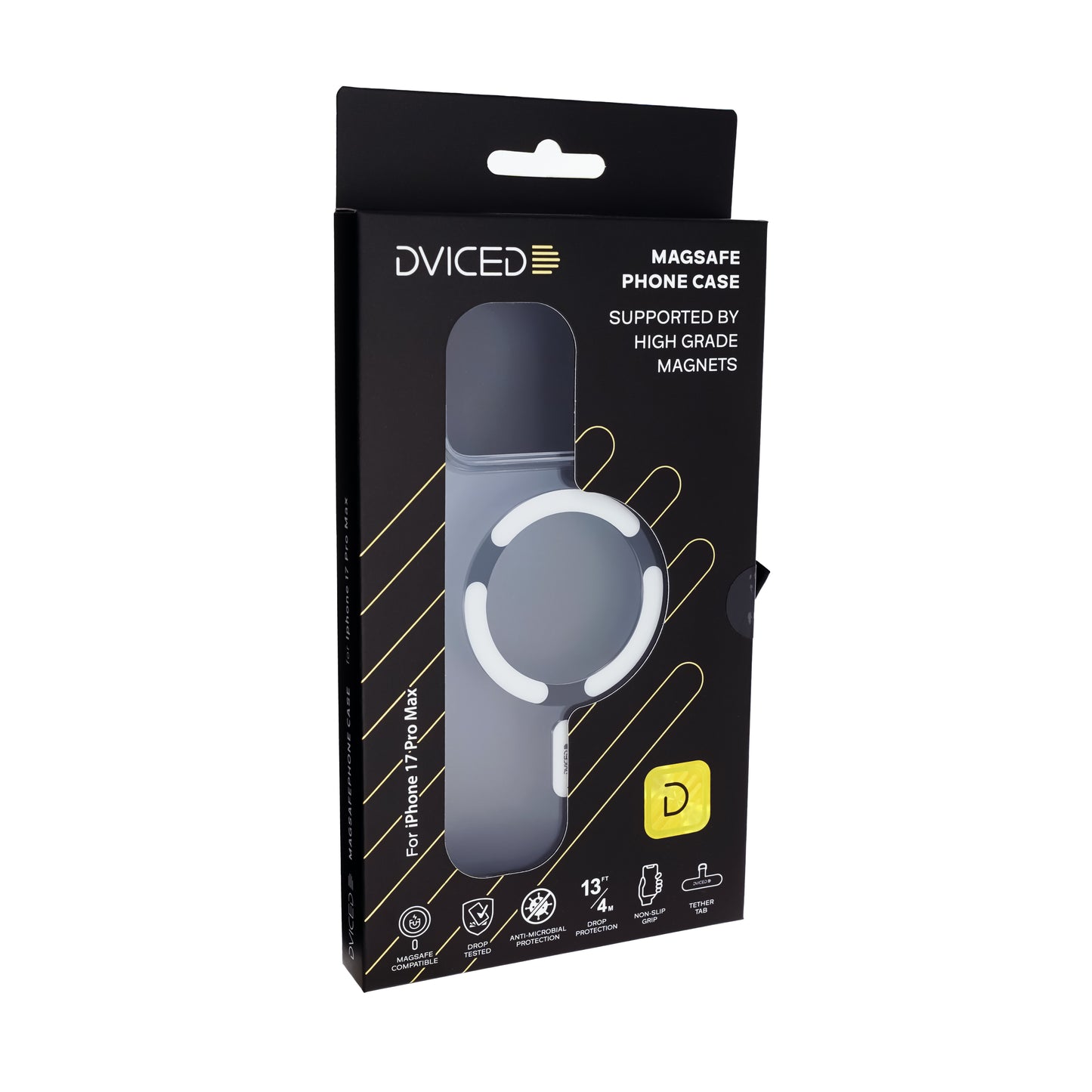 Dviced MagSafe iPhone 17 Pro Max maska providna, bela - iSTYLE RS