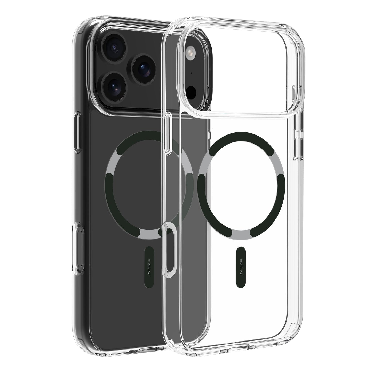 Dviced MagSafe iPhone 17 Pro Max maska providna, crna - iSTYLE RS