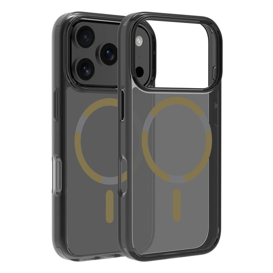 Dviced MagSafe iPhone 17 Pro maska zadimljena, zlatna - iSTYLE RS