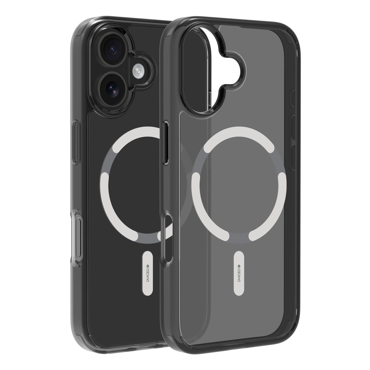 Dviced MagSafe iPhone 17 maska zadimljena, Silver - iSTYLE RS