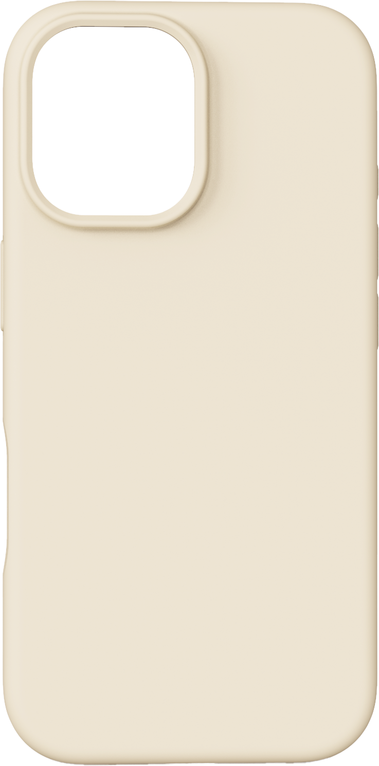 Dviced Silikonska MagSafe maska za iPhone 17, bež - iSTYLE RS